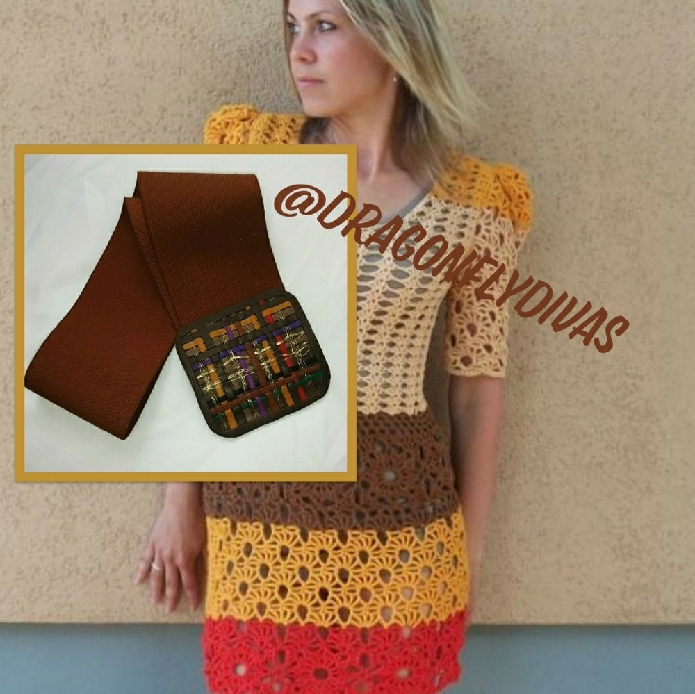 VTG 80s MOD Buckle Stretch Belt